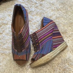 Chinese Laundry Vintage Multicolored Platforms